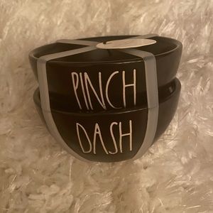 Rae Dunn PINCH AND DASH bowls